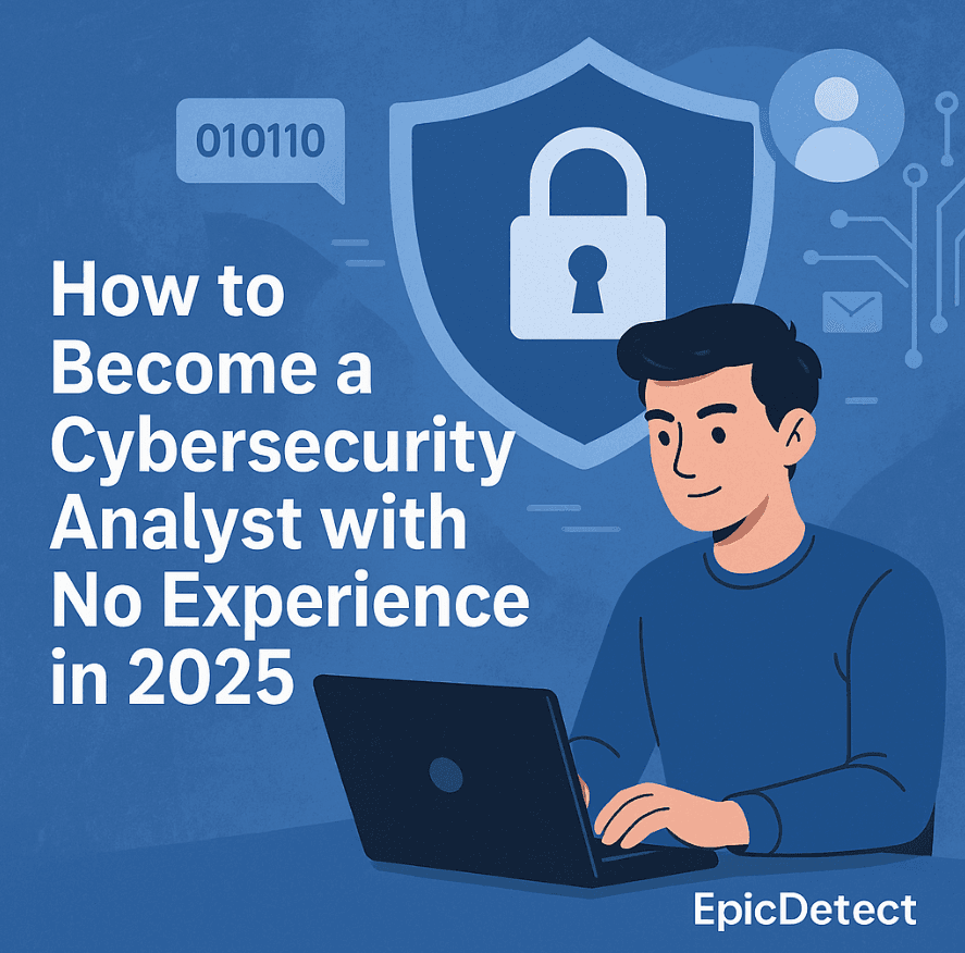 How to Become a Cybersecurity Analyst with No Experience in 2025