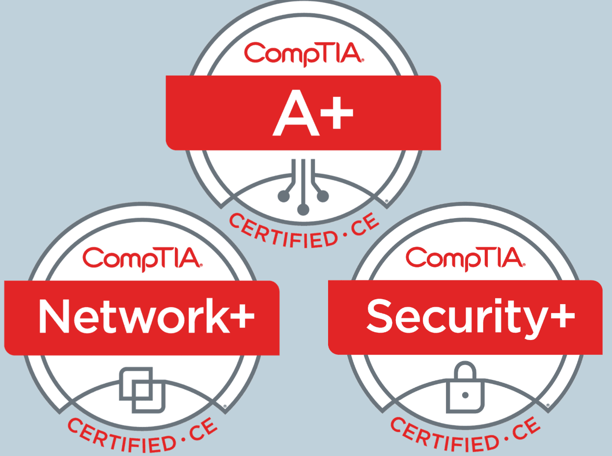 CompTIA Trifecta: Should You Get A+, Network+, and Security+ in Order?